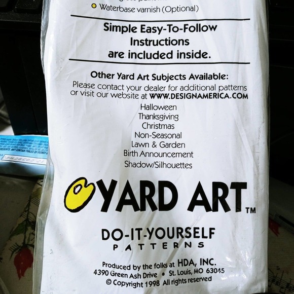 Christmas Yard Art Do It Yourself Wood Patterns Santa Stop Moose &2 Candy Canes - Picture 3 of 3